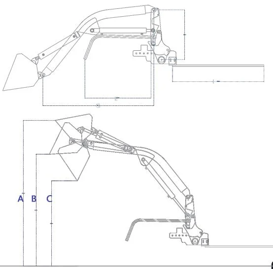 Front End Loader for Kubota Tractor B and Bx Series