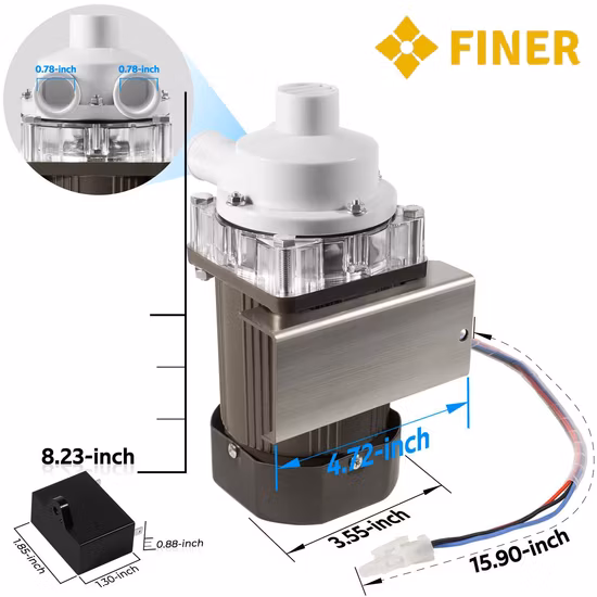 OEM: 11517597715 11517571508、N20 エンジン、自動車電動ウォーターポンプ、BMW のアフターマーケット交換品